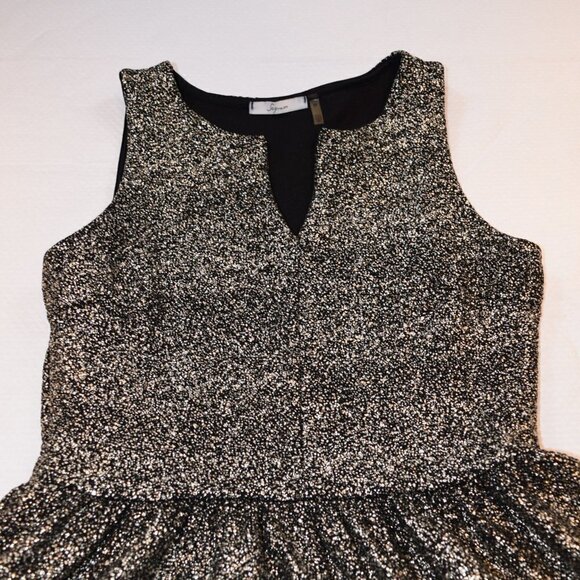 Like new SOPRANO black & silver cocktail dress - Picture 5 of 6